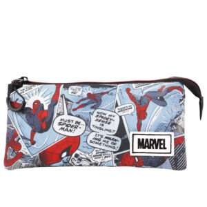 SPIDER-MAN Astuccio Portatutto Triplo HS Brush Karactermania
