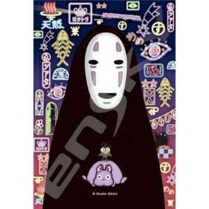 Spirited Away No Face 126 Pezzi Glass Puzzl Puzzle Studio Ghibli