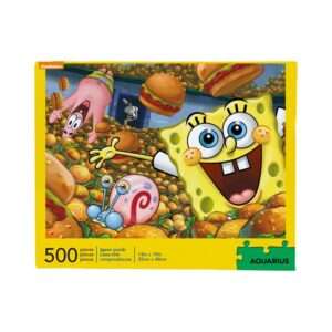 Spongebob Krabby Patties 500  Pezzi Puzzle Puzzle Aquarius Ent