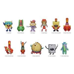 Spongebob Squarepants 3d Pvc Bag Clips Series 6  Con Figura Int.