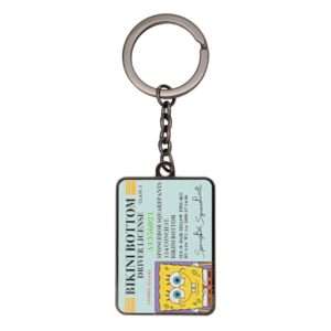 Spongebob Squarepants Portachiavi Driver License Edizione Limitata Fanattik