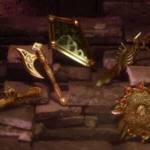 SQUARE ENIX FF 12 PLAY ARTS ARMS BOX SET ACCESSORI