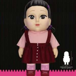 Squid Game Syaking Bang Figure/salvadanaio Young-hee Bambola Season 3 48 Cm Beast Kingdom Toys