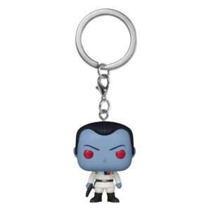 Star Wars: Ahsoka Pop! Vinile Portachiavis 4 Cm S2 - Grand Admiral Thrawn  Funko