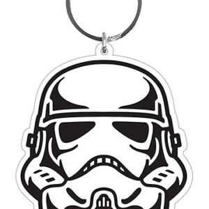 Star Wars Rubber Portachiavi Stormtrooper 6 Cm Pyramid International
