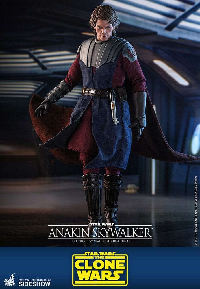 Star Wars: The Clone Wars - Anakin Skywalker Esclusiva 1:6 Scale Figura Hot Toys