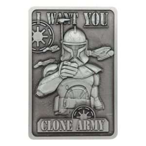 Star Wars: The Clone Wars Ingot Captain Rex Edizione Limitata Fanattik