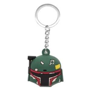 Star Wars The Mandalorian Ball Portachiavi Boba Fett Con Figure Int.