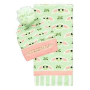 Star Wars: The Mandalorian Berretto & Sciarpa Set Mint Grogu Difuzed