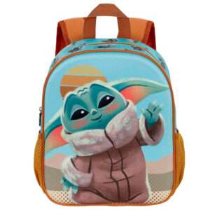 Star Wars The Mandalorian Grogu Say Hi 3d Zaino 31cm Karactermania