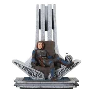 Star Wars: The Mandalorian Premier Collection 1/7 Bo-Katan Kryze On Throne 35 Cm Gentle Giant