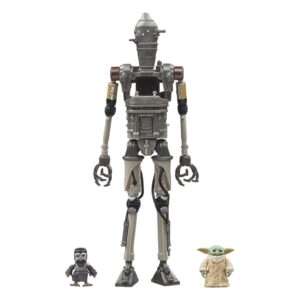 Star Wars: The Mandalorian Vintage Collection Action Figura 3-pack Ig-12, Grogu & Anzellan 10 Cm Hasbro