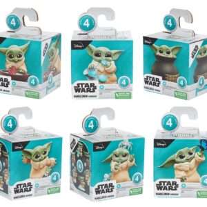 Star Wars Un action figure di The Bambino Grogu Mandalorian