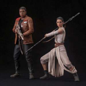 Star Wars VII Il Risveglio della Forza Artfx Statua Rey e Finn 17 Cm 1/10 Kotobukiya
