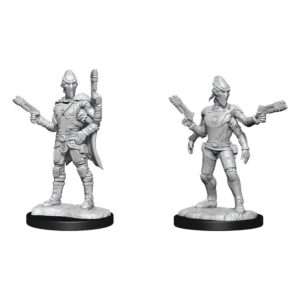 Starfinder Battles Deep Cuts Unpainted Miniatures Kasatha Operative Case (2) Wizkids