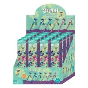 Stitch The Movie Stitch 3d Head Topper Spinning Pen Con Figure Int.