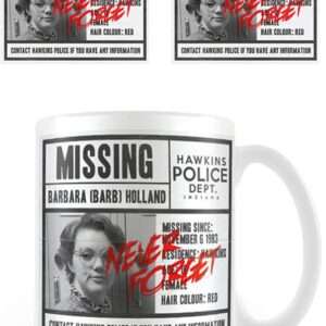 Stranger Things Missing Barb Tazza Tazza Pyramid International