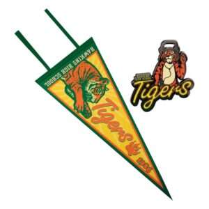 Stranger Things Pennant Con Spilla Badge Tiger´s Fanattik