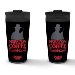 Stranger Things Tazza Da Viaggio Coffee E Contemplation Pyramid International