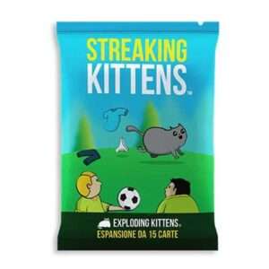 Streaking Kittens (ITA) Espansione Gioco Da Tavolo 7+ Exploding Kittens