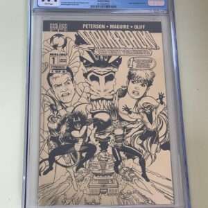 Strikeback Fumetto Malibu Comics 1994 Volume 1 con Box Edizione Limitata Oro