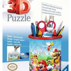 Super Mario 3d Puzzle Pencil Holder (54 Pezzi) Ravensburger