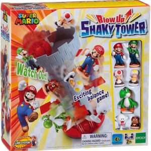 SUPER MARIO BLOW UP! SHAKY TOWER GIOCHI DA TAVOLO - TAVOLO/SOCIETA'