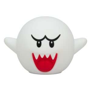 Super Mario Squishy Glo Silicon Light Boo 14 Cm Paladone Products
