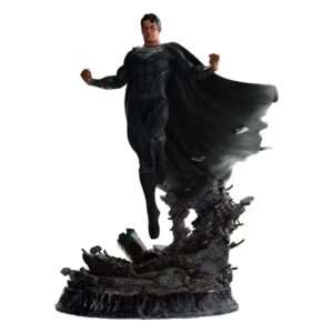 Superman Zack Snyder's Justice League Statua 1/4 Black Suit 65 Cm Weta Workshop