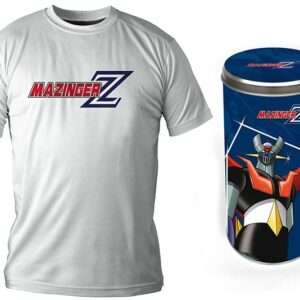 T-SHIRT MAZINGER Z LOGO WHITE BOY DLX TAGLIA XXL SD TOYS
