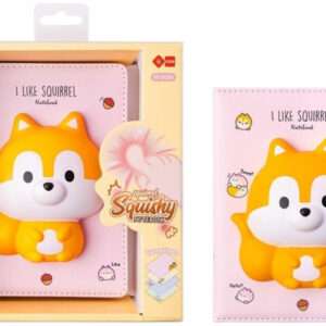 TACCUINO 3D SQUISHY I LIKE SQUIRREL ALTRI BRAND - CANCELLERIA/SCUOLA