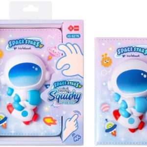 TACCUINO 3D SQUISHY SPACE STARS SPACEMAN ALTRI BRAND - CANCELLERIA/SCUOLA