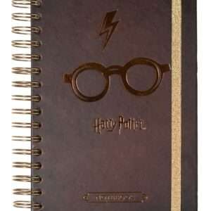 TACCUINO A5 HARRY POTTER OCCHIALI GADGET