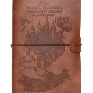 TACCUINO CON COPERTINA RIUTILIZZABILE HARRY POTTER HOGWARTS - CANCELLERIA/SCUOLA