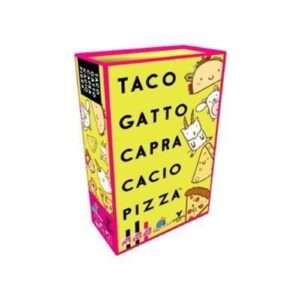 Taco Gatto Capra Cacio Pizza Giochi Da Tavolo Ghenos Games