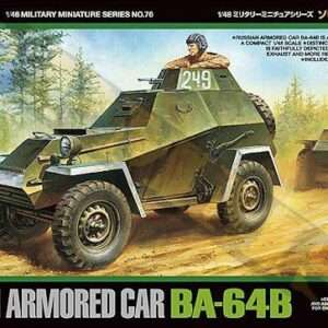 TAMIYA 32576 RUSSIAN ARMORED CAR BA-64B 1:48 KIT  Modellino