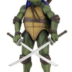Tartarughe Ninja 1990 Movie Action Figura Leonardo 1/4 Neca Prodotto Rotto