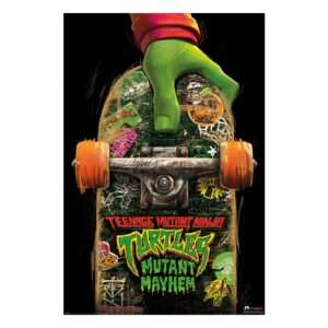 Tartarughe Ninja: Mutant Mayhem Poster Pack Skateboard 61 X 91 Cm  Pyramid International