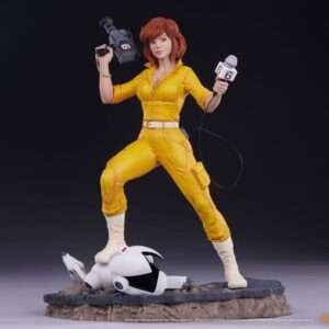 Tartarughe Ninja Premier Series Statua 1/4 April O'neil 46 Cm Premium Collectibles Studio