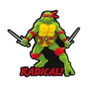 Tartarughe Ninja Soft Touch Magnet Raphael Con Figura Int.
