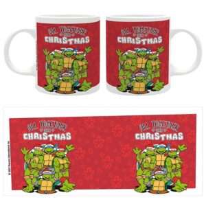 Tartarughe Ninja - Tazza - 320ml - "all Together For Natale"