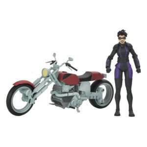 Tartarughe Ninja (the Last Ronin The Lost Years) Action Figura Casey Marie Con Last Ronin Motorcycle 18 Cm Neca