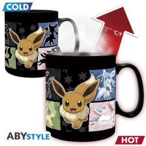 TAZZA CAMBIA COLORE POKEMON EEVEE EVOLUTIONS POKEMON - GADGET