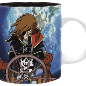TAZZA CAPITAN HARLOCK & SHIP ANIME MANGA - GADGET