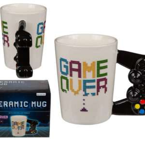 TAZZA GAME OVER CON MANICO CONTROLLER GADGET