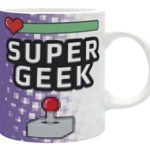 TAZZA RETRO GAMING SUPER GEEK VIDEOGAMES - GADGET