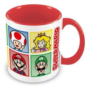 TAZZA SUPER MARIO RED INNER NINTENDO - GADGET