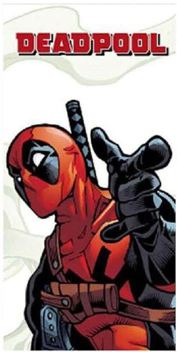 TELO MARE POLIESTERE MARVEL DEADPOOL 70X140XM MARVEL DEADPOOL - ACCESSORI