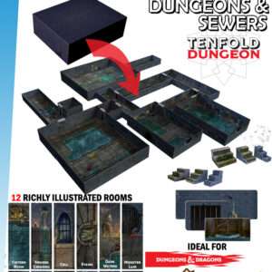 TENFOLD DUNGEON THE DUNGEONS & SEWERS ACCESSORI DM VAULT