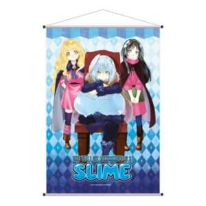 That Time I Got Reincarnated As A Slime Wallscroll Rimuru, Alice, Chloe 60x90 Cm